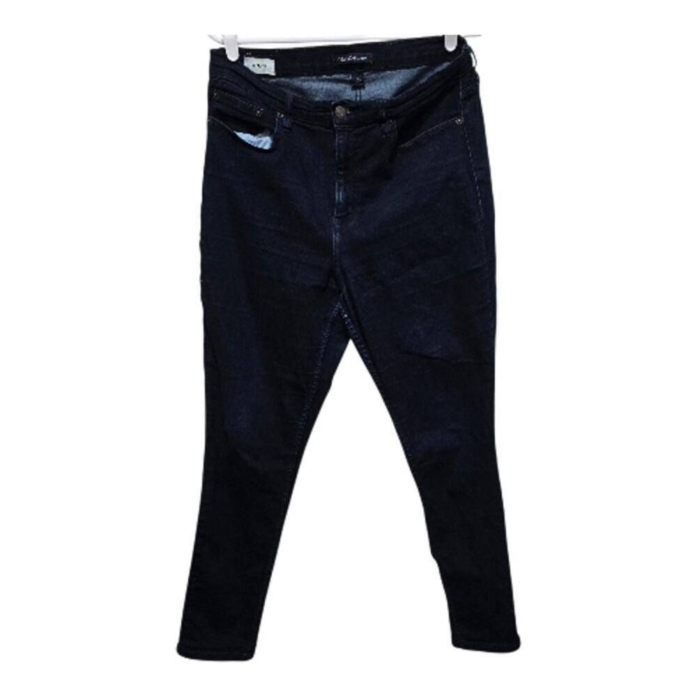 Calvin Klein Dark Wash Skinny Jeans Women’s Size 14 Stretch Denim